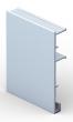 Фальшпанель 80 (новая), 5400 мм потолочная (анодированный)